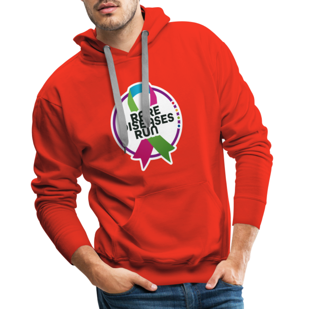 Rare Diseases Run | Männer Premium Hoodie - Rot