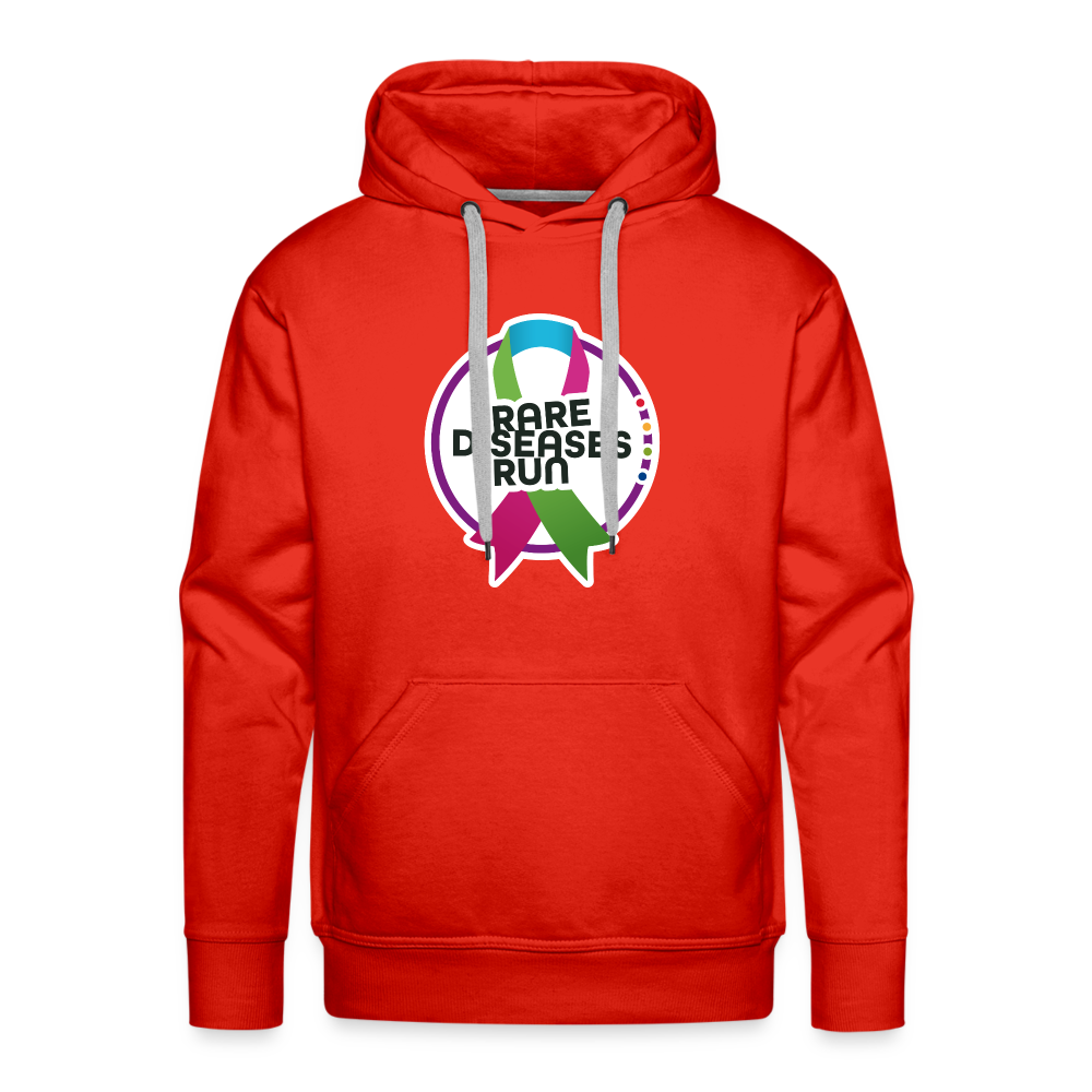 Rare Diseases Run | Männer Premium Hoodie - Rot