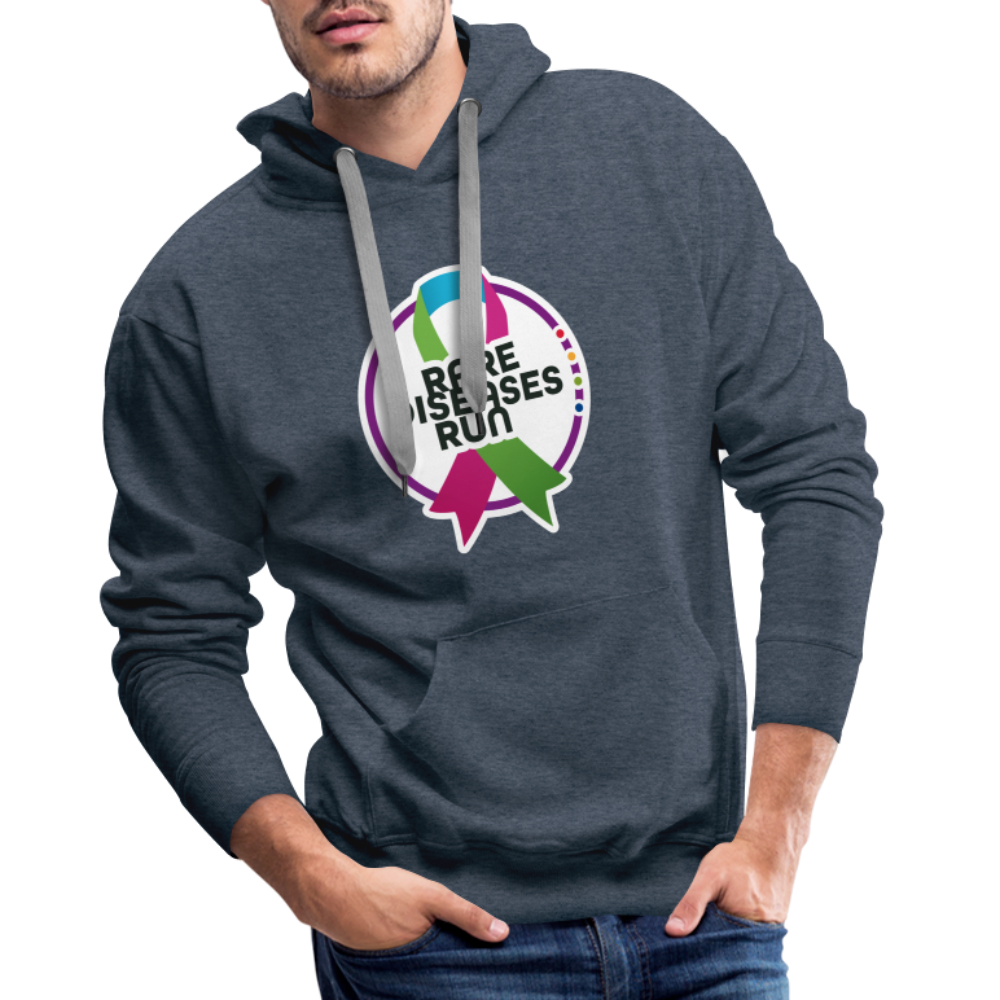 Rare Diseases Run | Männer Premium Hoodie - Jeansblau