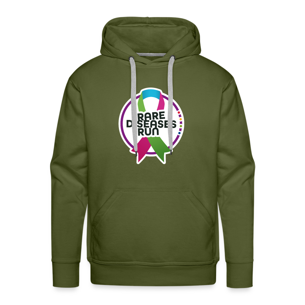 Rare Diseases Run | Männer Premium Hoodie - Olivgrün