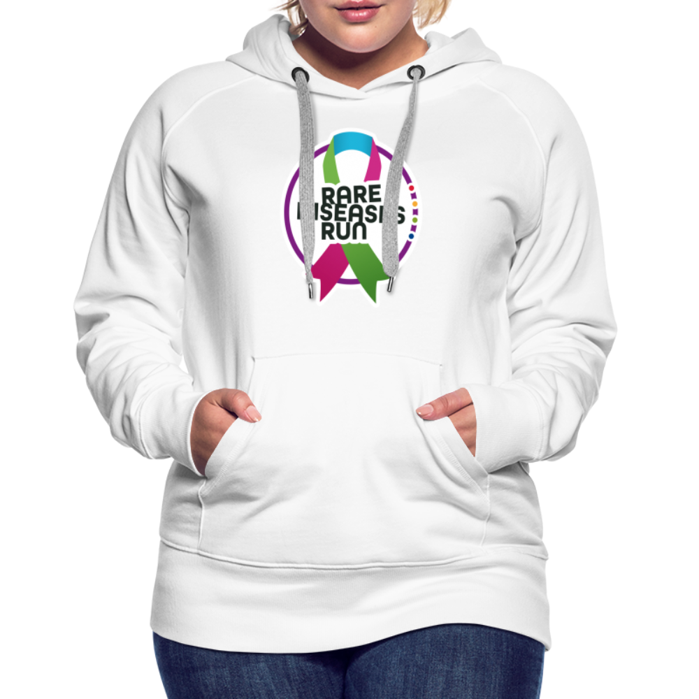Rare Diseases Run | Frauen Premium Hoodie - weiß
