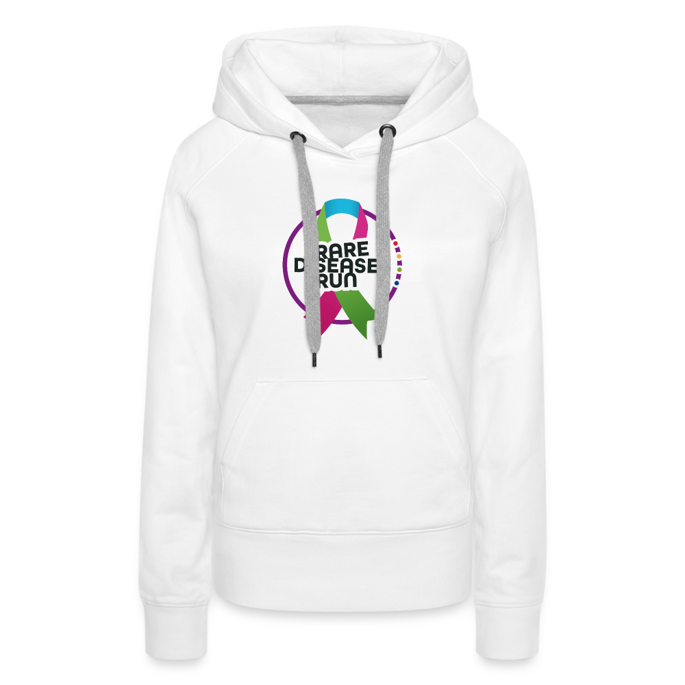 Rare Diseases Run | Frauen Premium Hoodie - weiß