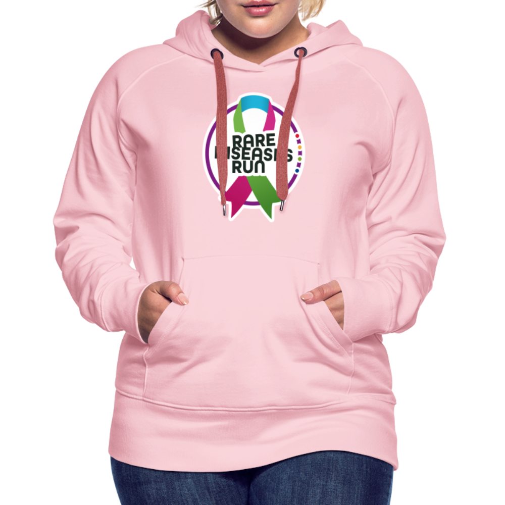 Rare Diseases Run | Frauen Premium Hoodie - Kristallrosa