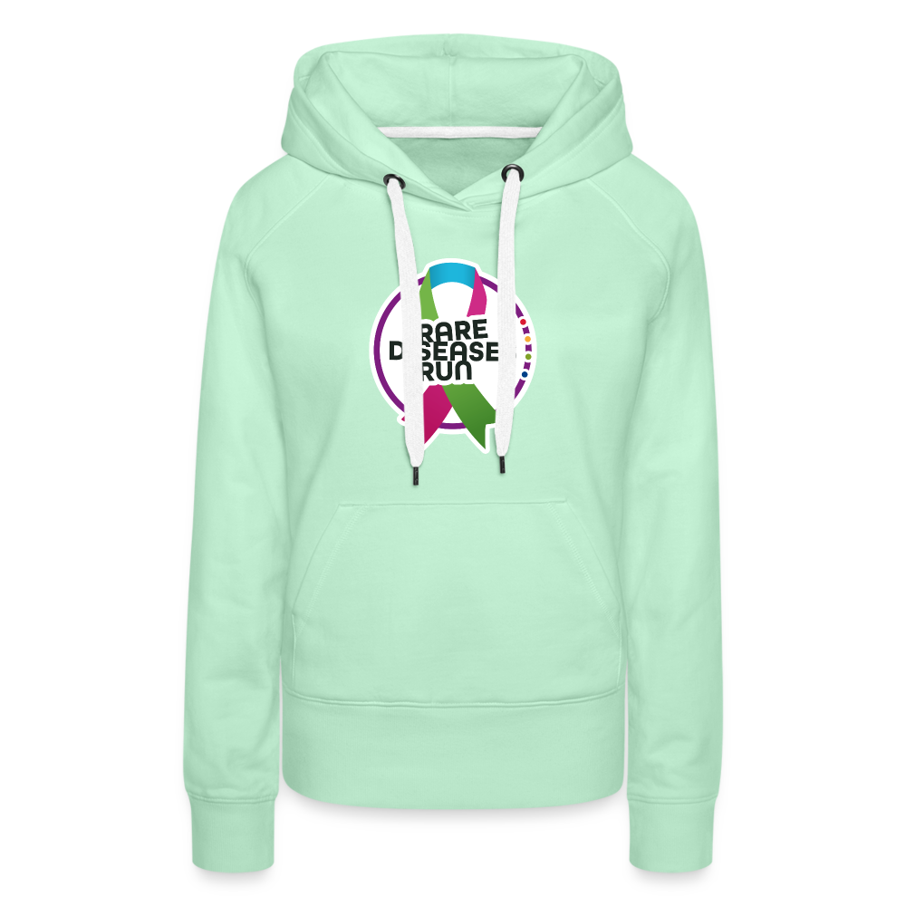 Rare Diseases Run | Frauen Premium Hoodie - helles Mintgrün