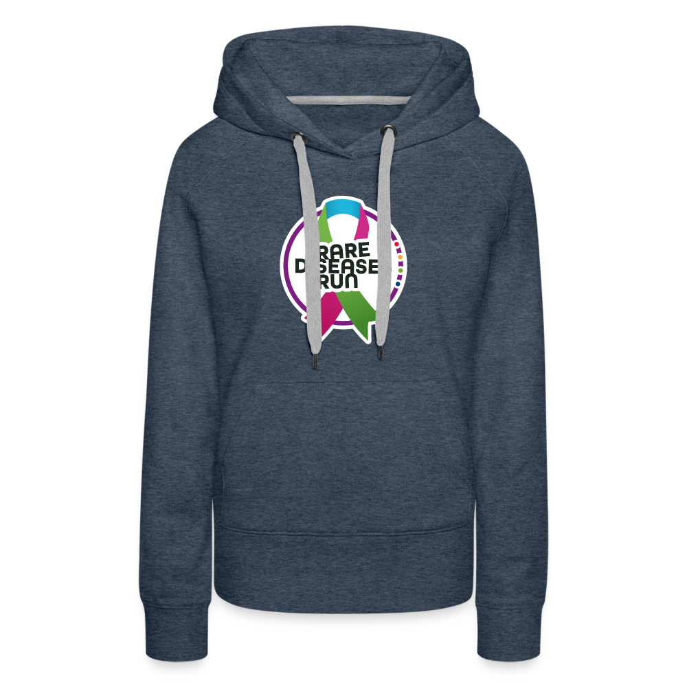Rare Diseases Run | Frauen Premium Hoodie - Jeansblau