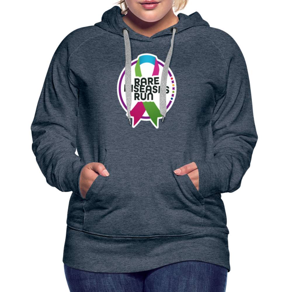 Rare Diseases Run | Frauen Premium Hoodie - Jeansblau