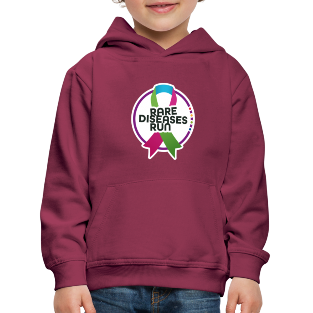 Rare Diseases Run | Kinder Premium Hoodie - Bordeaux