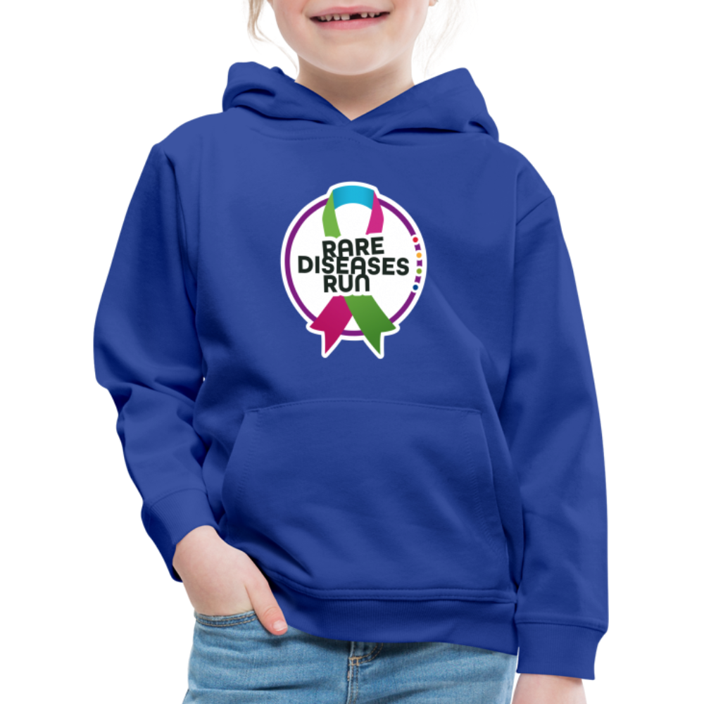 Rare Diseases Run | Kinder Premium Hoodie - Royalblau