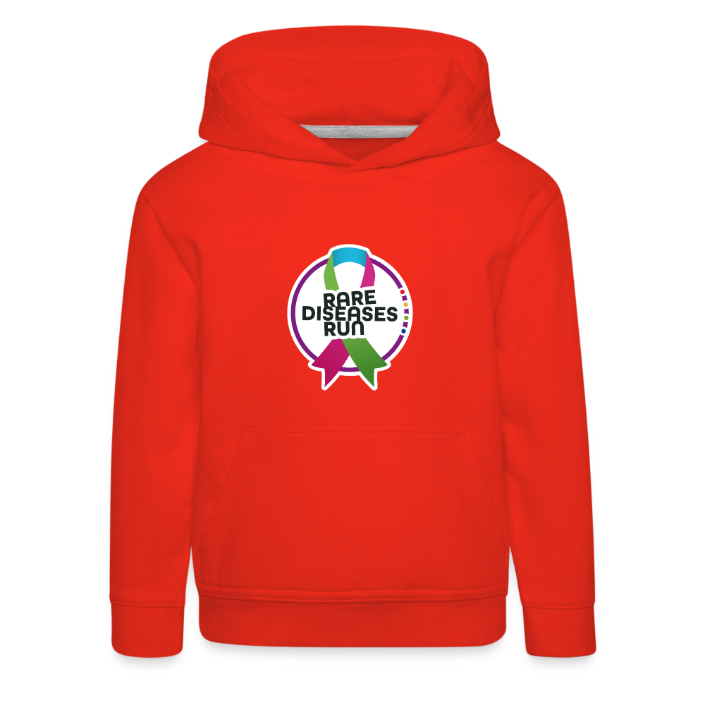 Rare Diseases Run | Kinder Premium Hoodie - Rot