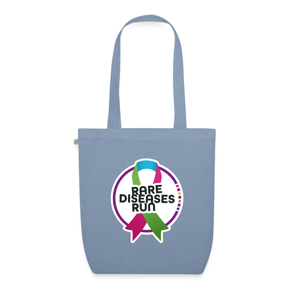 Rare Diseases Run | Tasche aus Bio-Baumwolle - Blaugrau