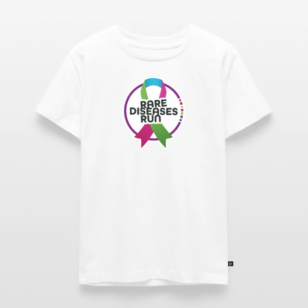 Rare Diseases Run | Kinder Premium Bio T-Shirt - Weiß