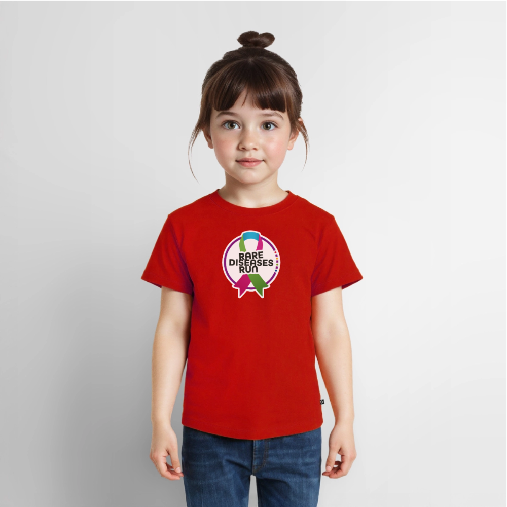 Rare Diseases Run | Kinder Premium Bio T-Shirt - Rot