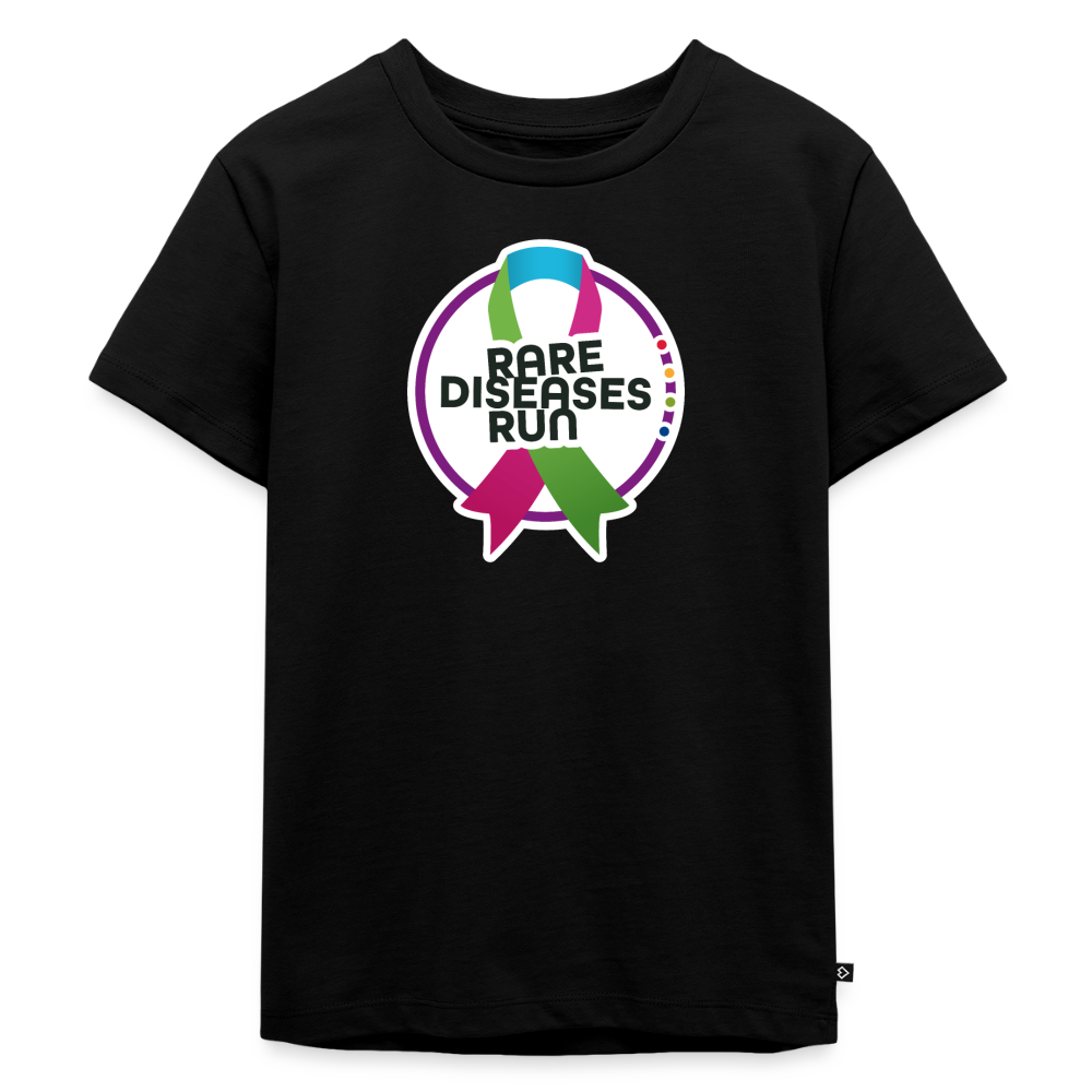 Rare Diseases Run | Kinder Premium Bio T-Shirt - Schwarz