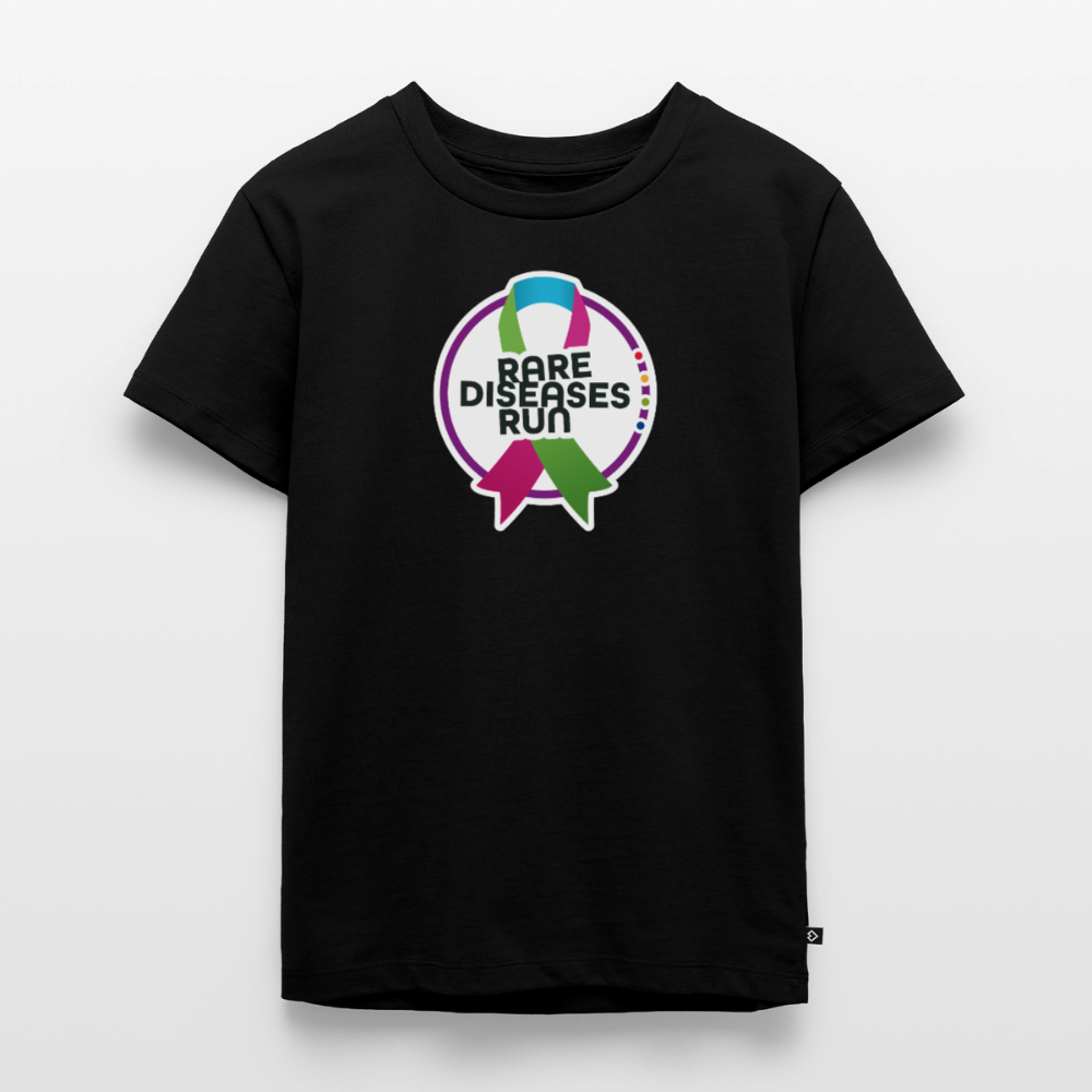 Rare Diseases Run | Kinder Premium Bio T-Shirt - Schwarz