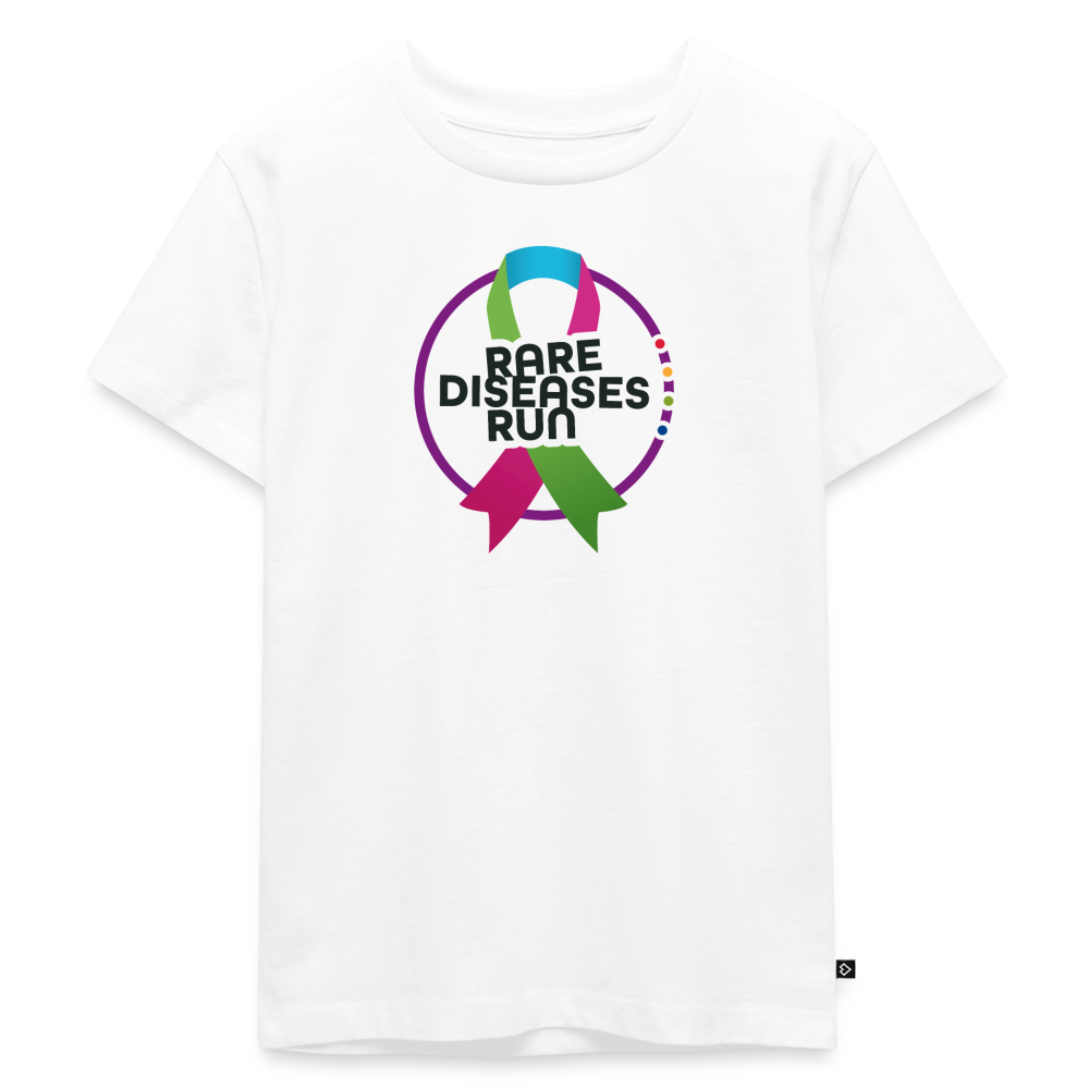 Rare Diseases Run | Kinder Premium Bio T-Shirt - Weiß