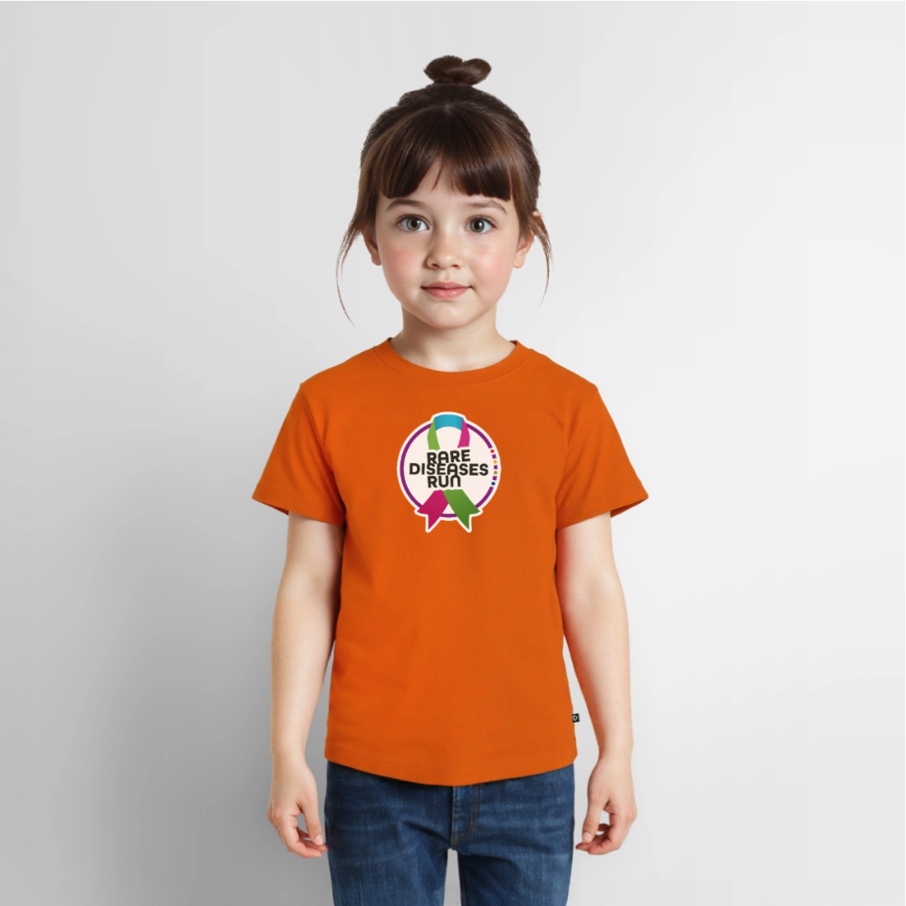 Rare Diseases Run | Kinder Premium Bio T-Shirt - Orange 