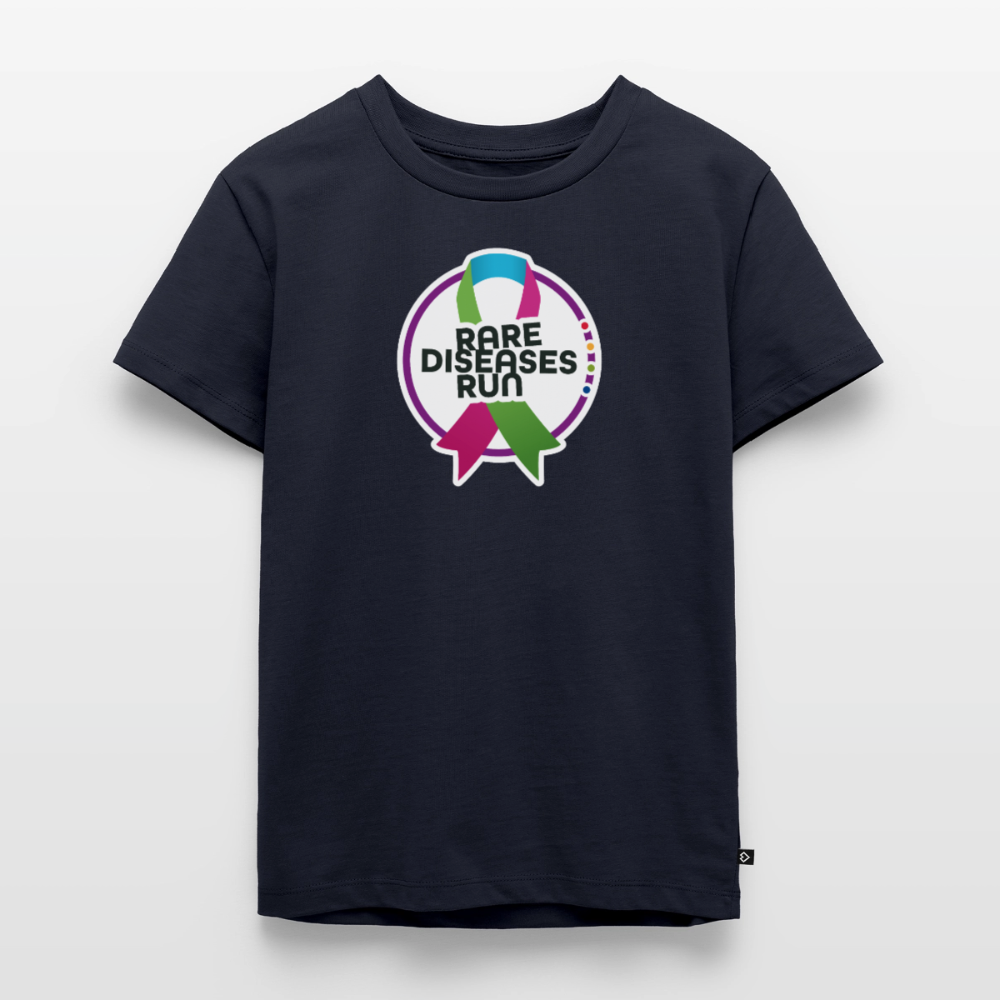 Rare Diseases Run | Kinder Premium Bio T-Shirt - Navy