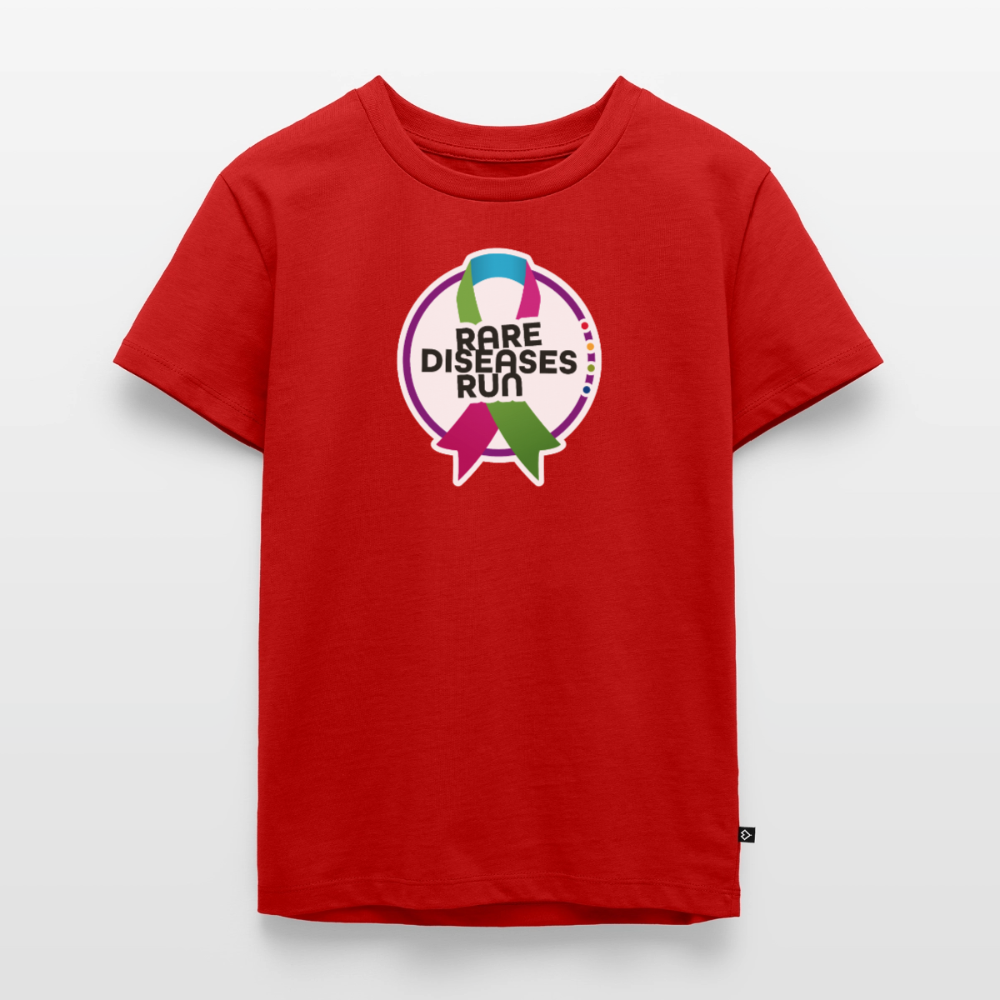 Rare Diseases Run | Kinder Premium Bio T-Shirt - Rot