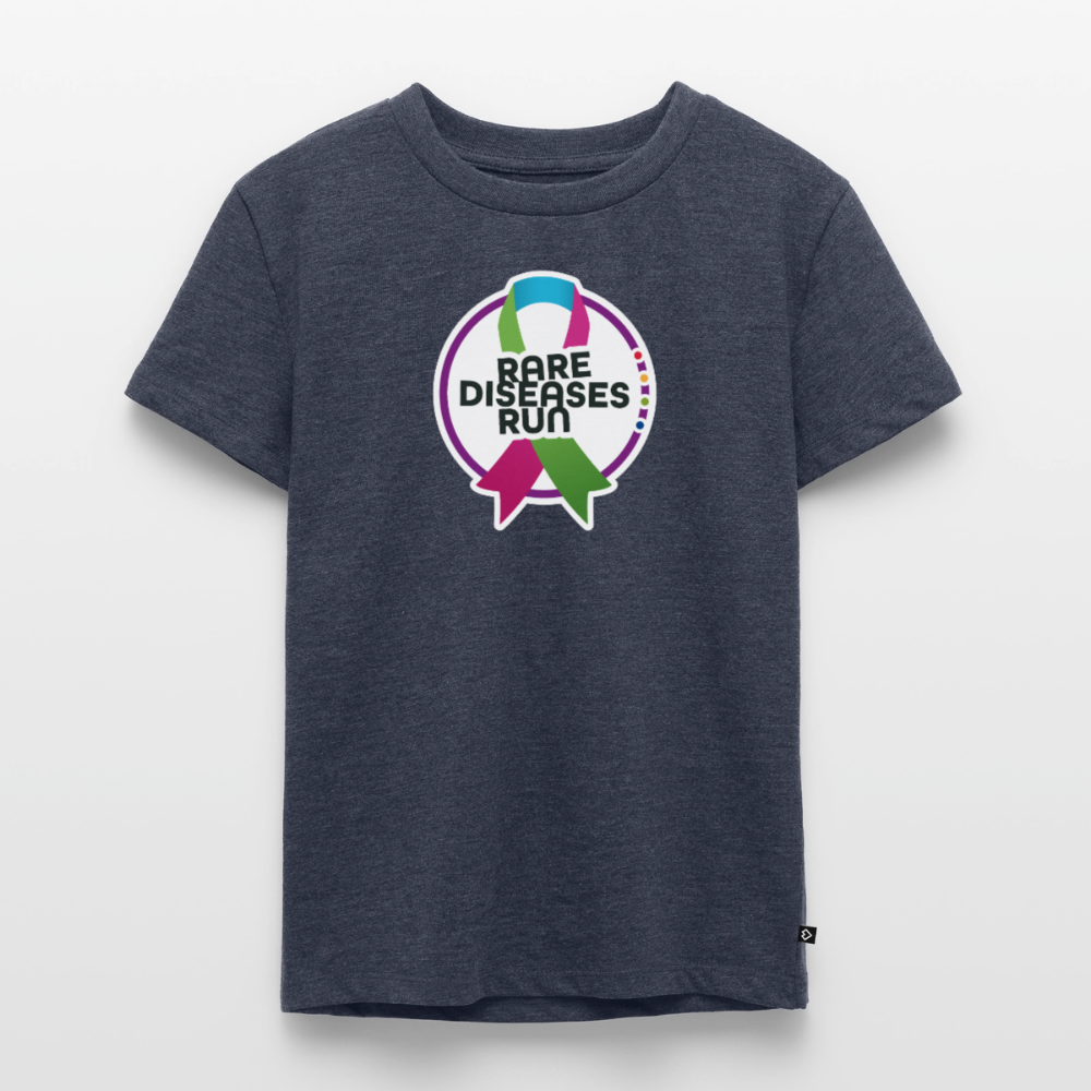Rare Diseases Run | Kinder Premium Bio T-Shirt - Jeansblau 
