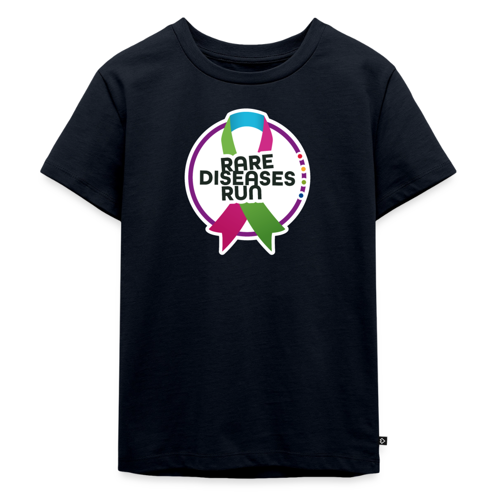 Rare Diseases Run | Kinder Premium Bio T-Shirt - Navy