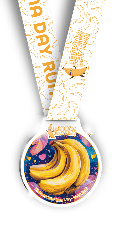 Medaille "Banana Day Run" (2024)