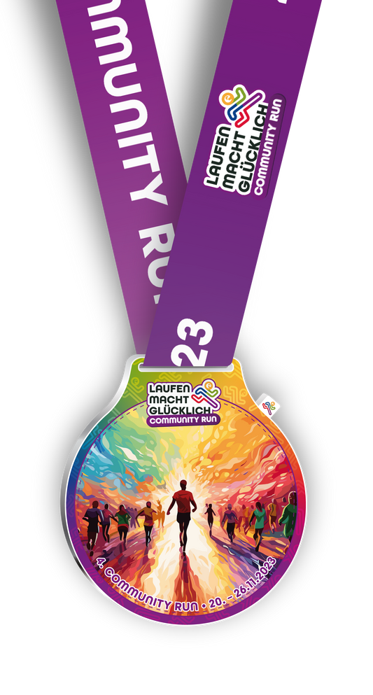 Medaille "Community Run" (2023)