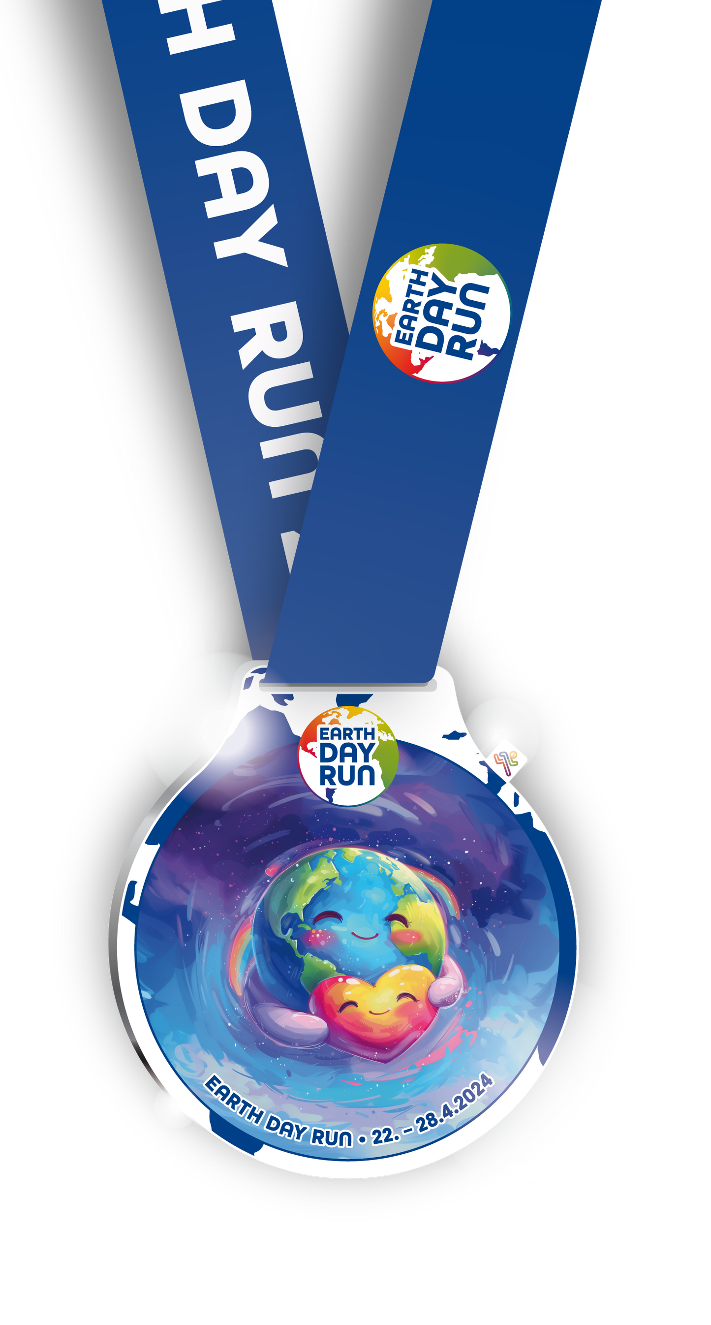 Medaille "Earth Day Run" (2024)