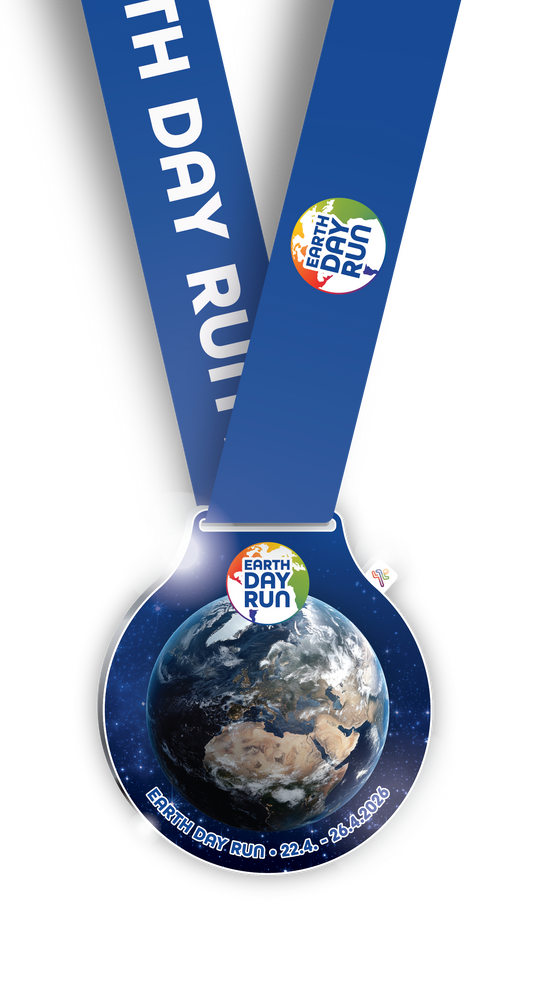 Medaille "Earth Day Run" (2026)