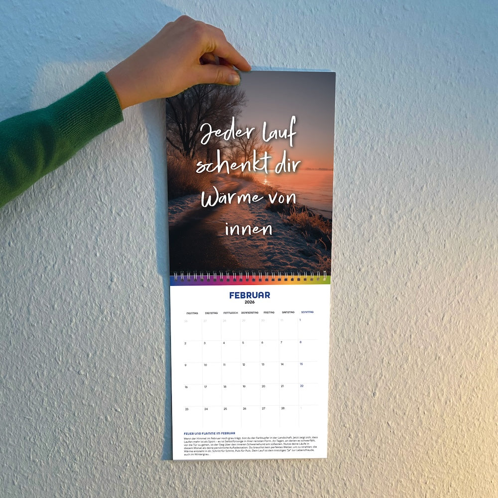 Laufkalender 2026 (Vorbestellung)
