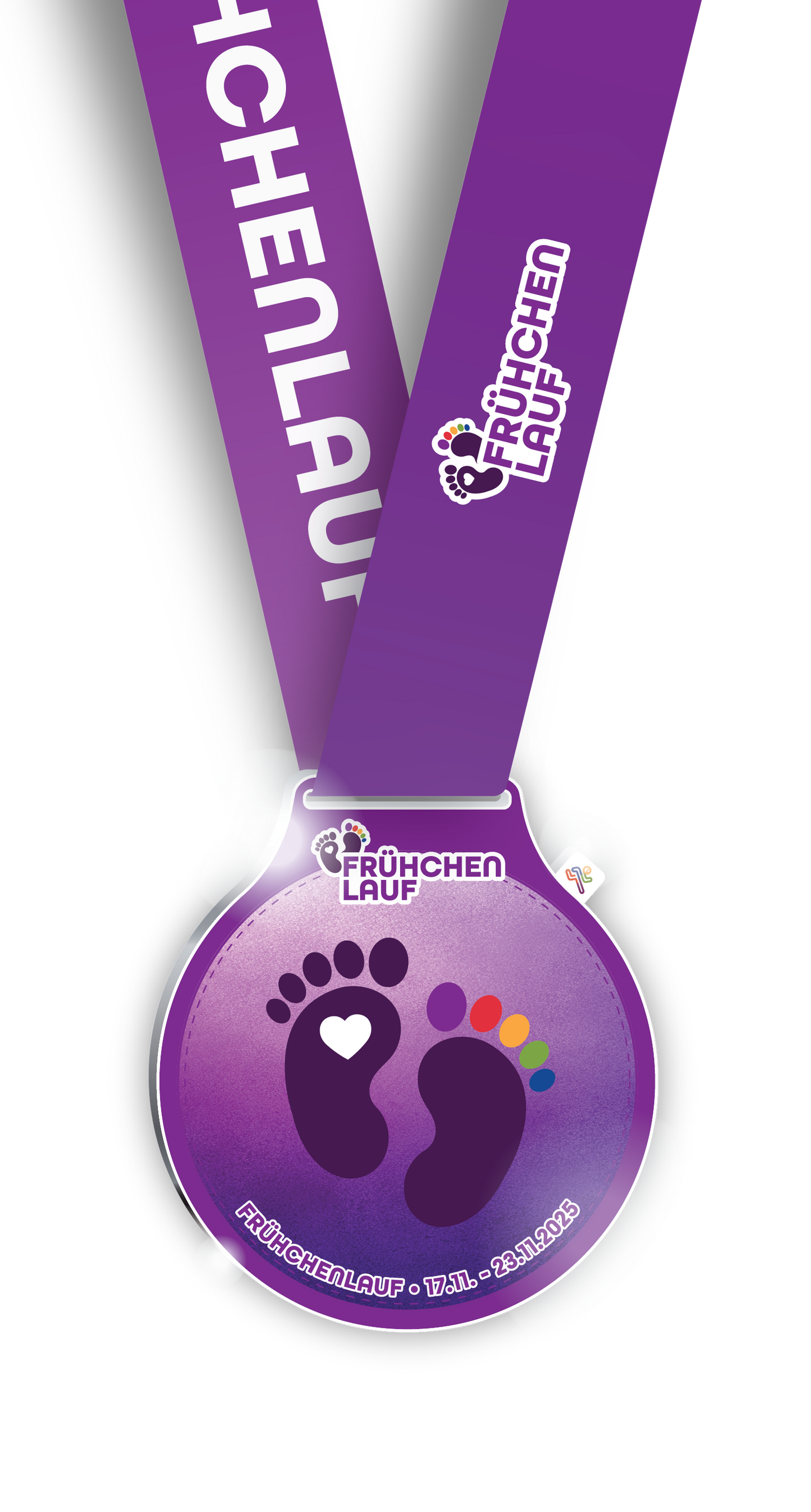 Medaille "Frühchenlauf" (2025)