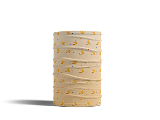 Multifunktionstuch "Golden Doves"