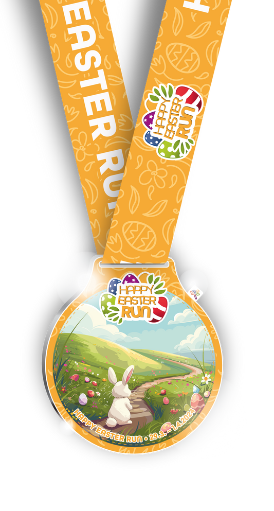 Medaille "Happy Easter Run" (2024)