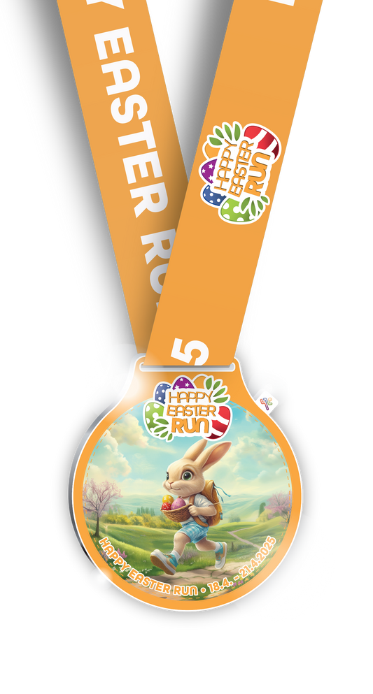 Medaille "Happy Easter Run" (2025)