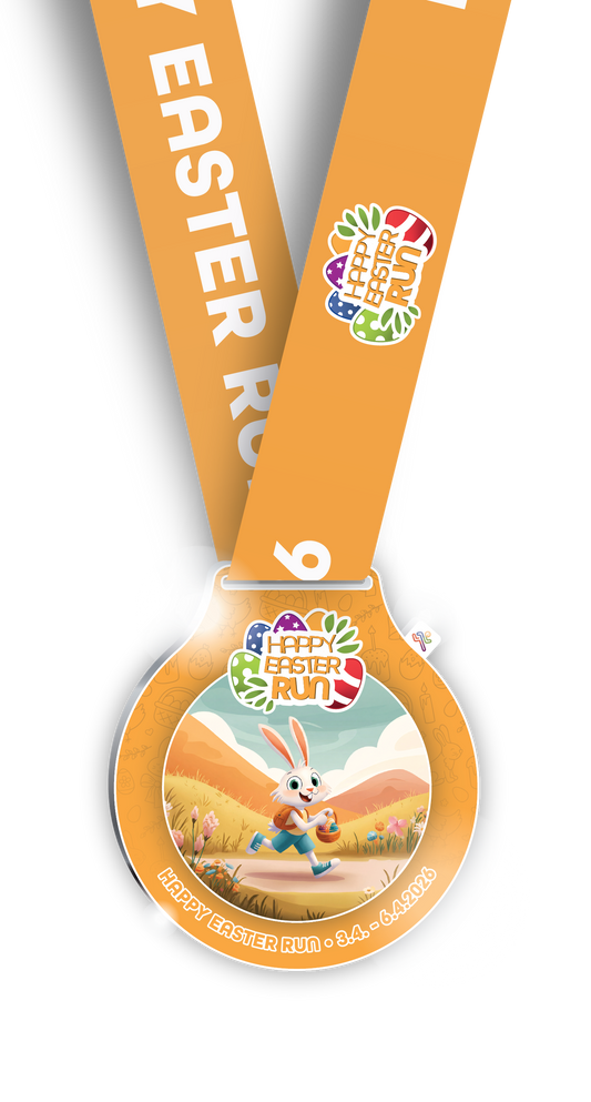 Medaille "Happy Easter Run" (2026)