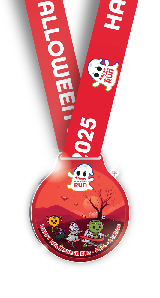 Medaille "Happy Halloween Run" (2025)