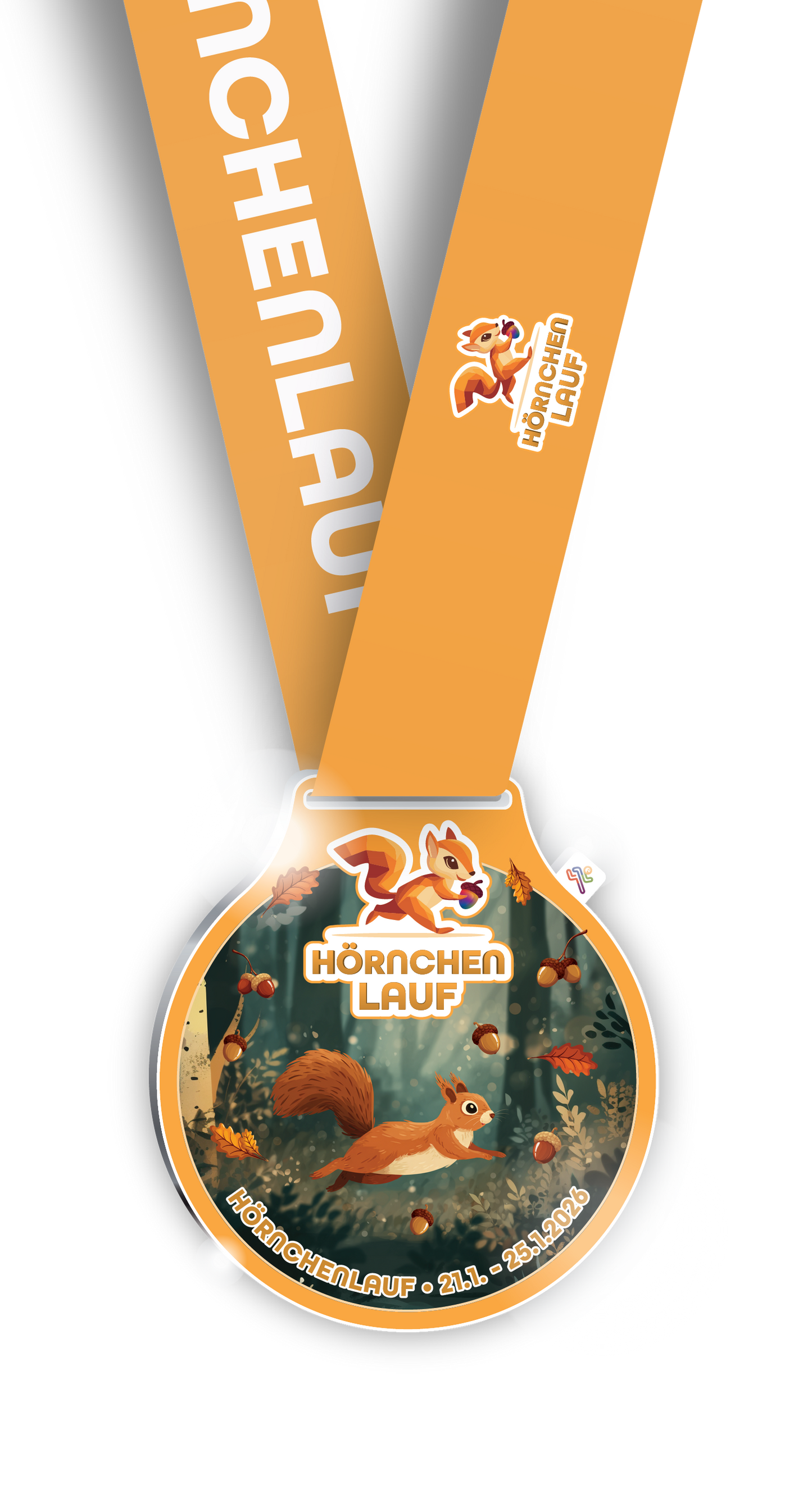 Medaille "Hörnchenlauf" (2026)