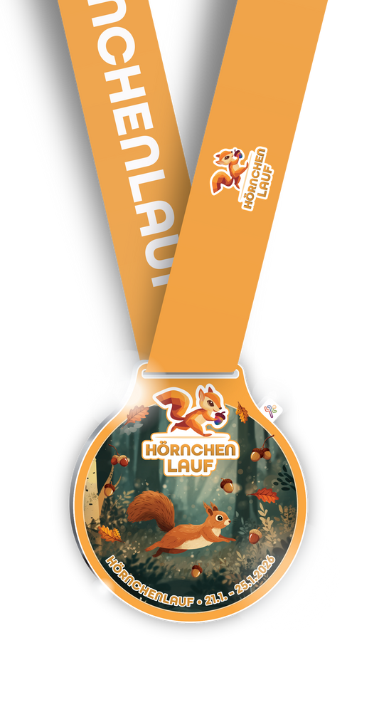 Medaille "Hörnchenlauf" (2026)