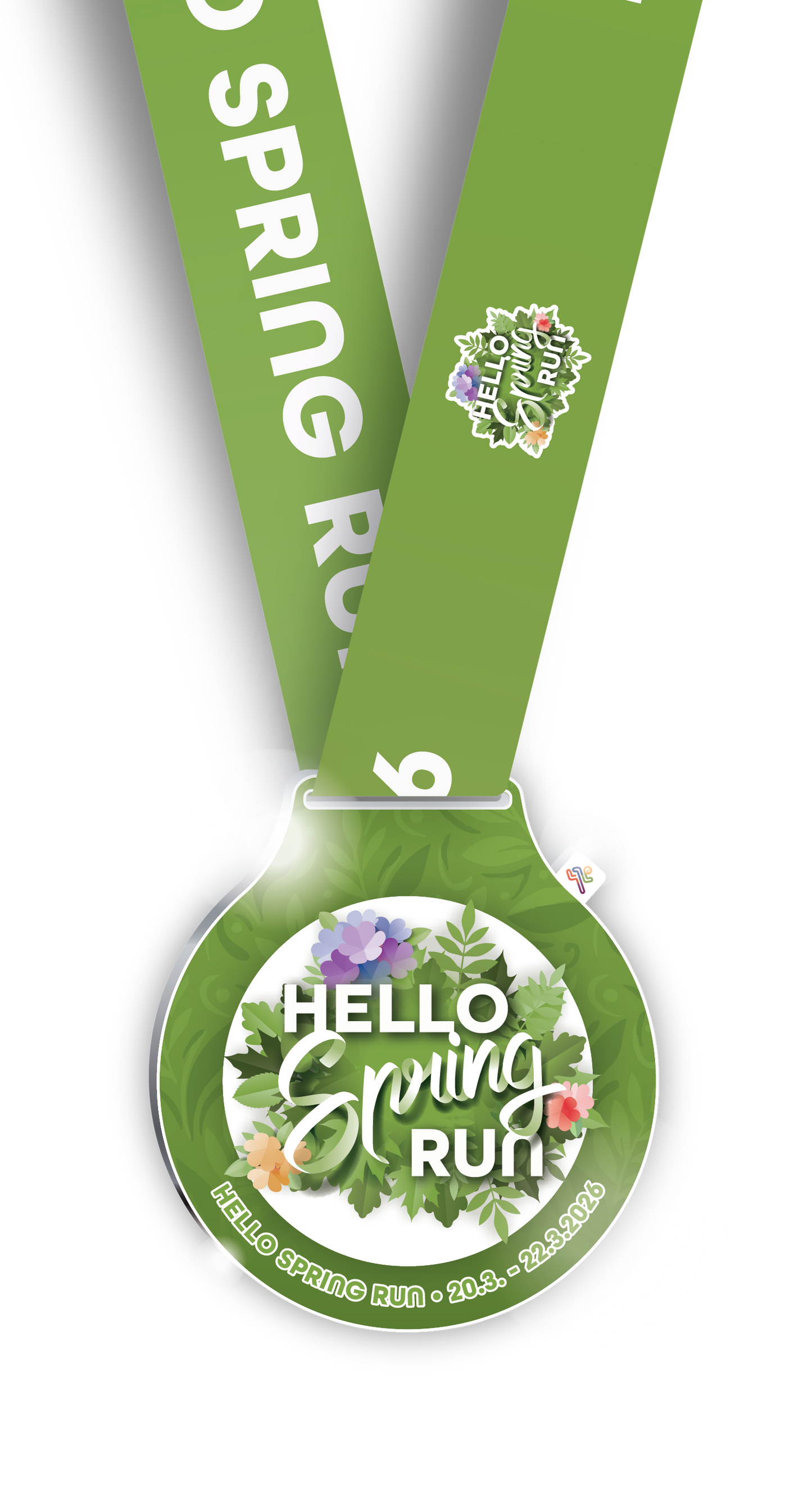 Medaille "Hello Spring Run" (2026)