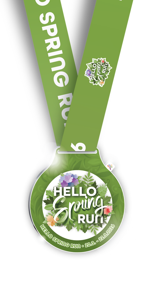 Medaille "Hello Spring Run" (2026)