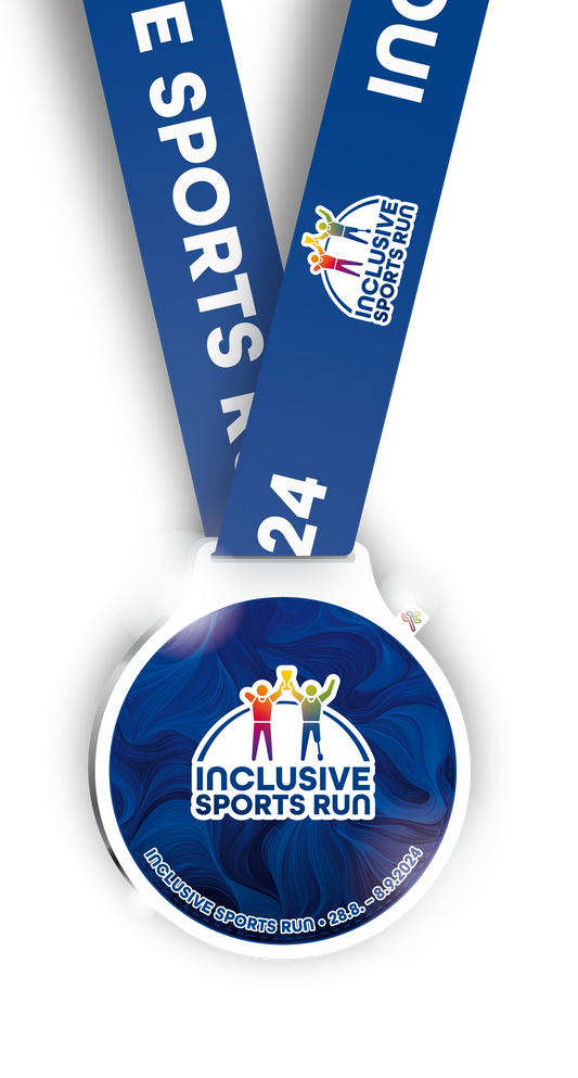 Medaille "Inclusive Sports Run" (2024)