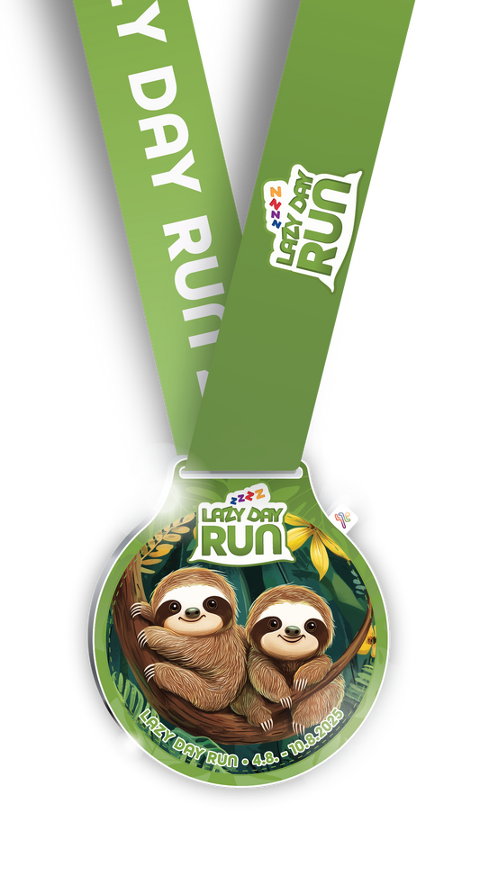 Medaille "Lazy Day Run" (2025)