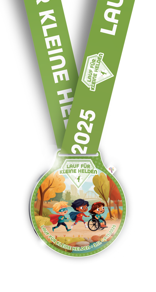 Medaille "Lauf Für Kleine Helden" (2025)