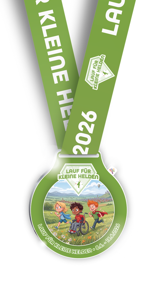 Medaille "Lauf Für Kleine Helden" (2026)