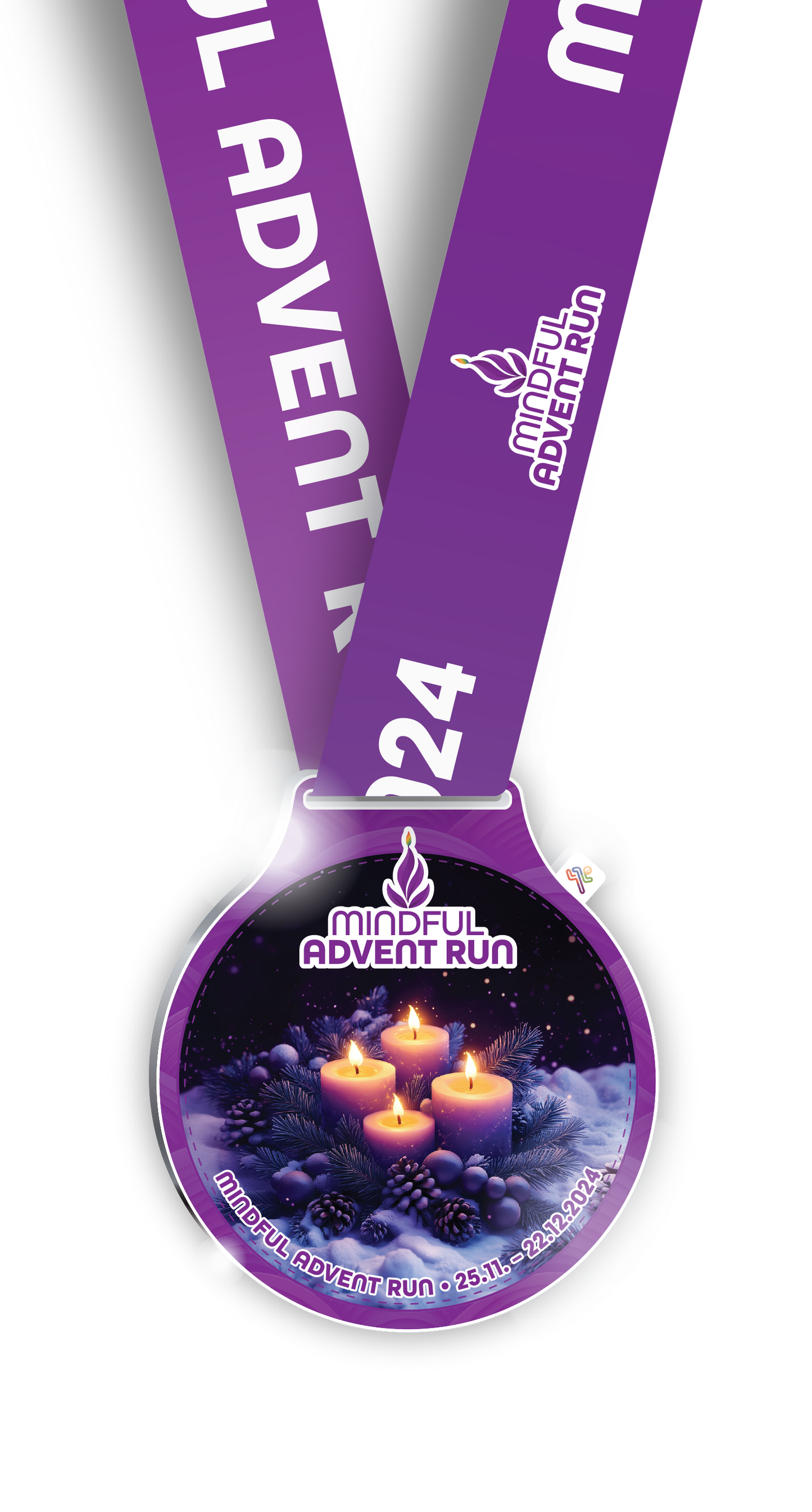 Medaille "Mindful Advent" (2024)