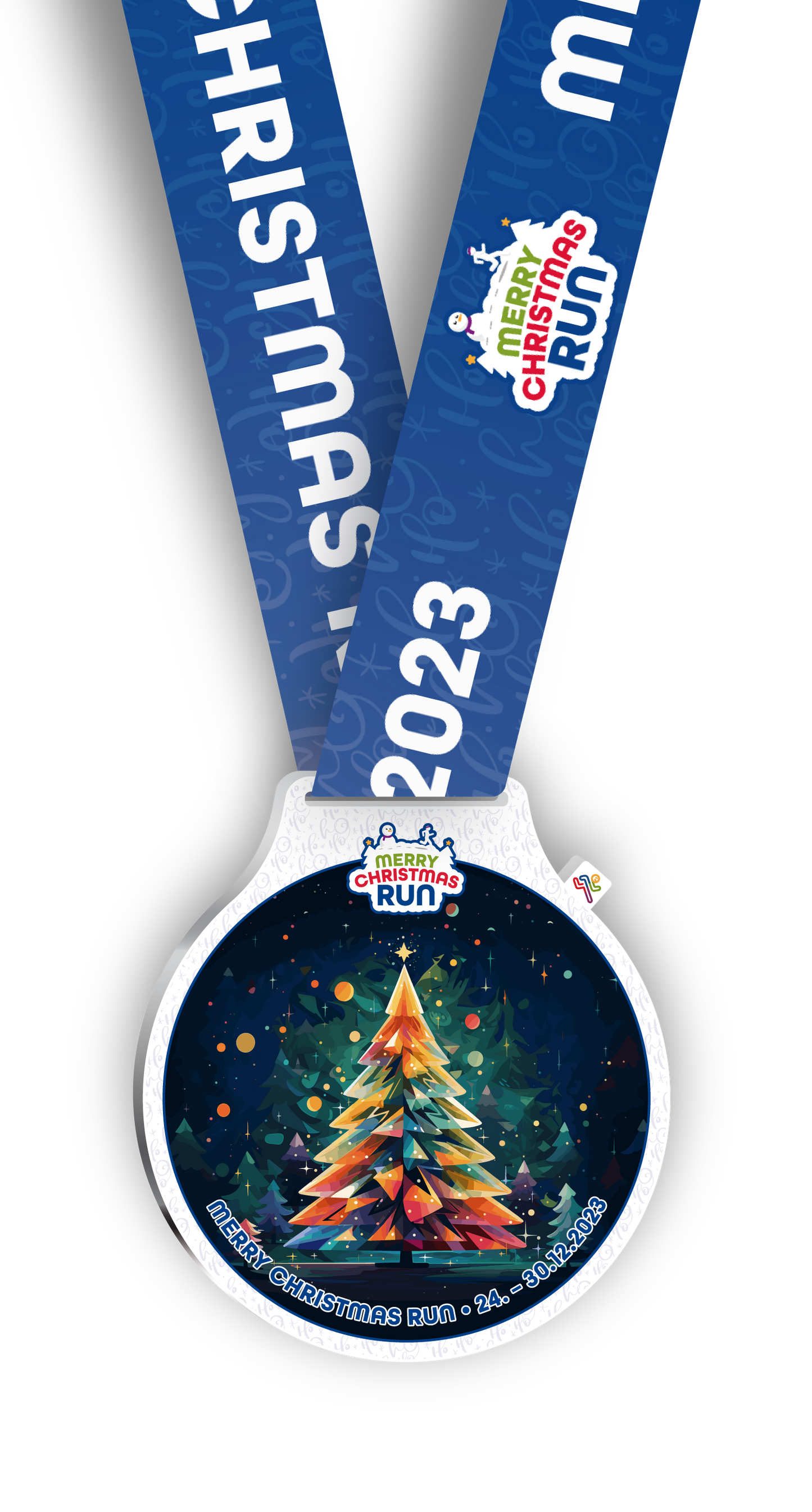 Medaille "Merry Christmas Run" (2023)