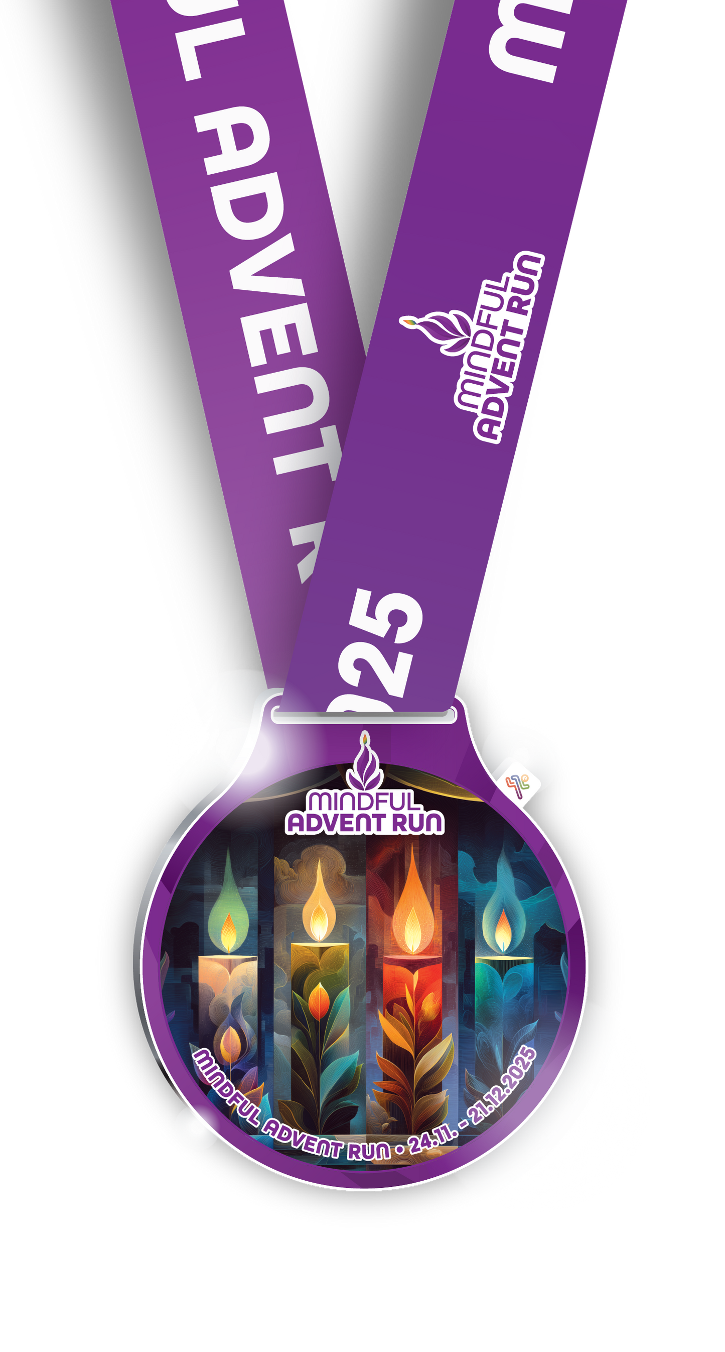 Medaille "Mindful Advent" (2025)