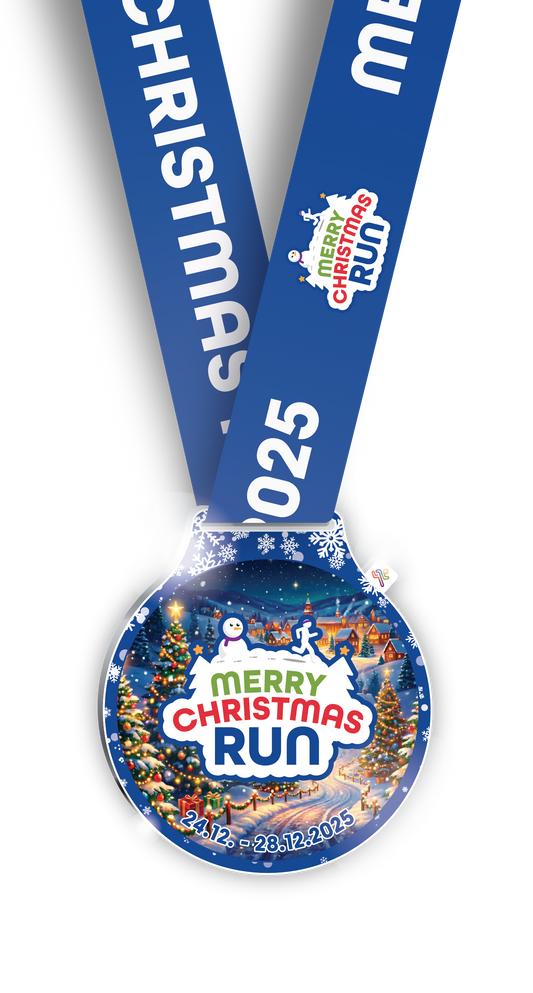 Medaille "Merry Christmas Run" (2025)