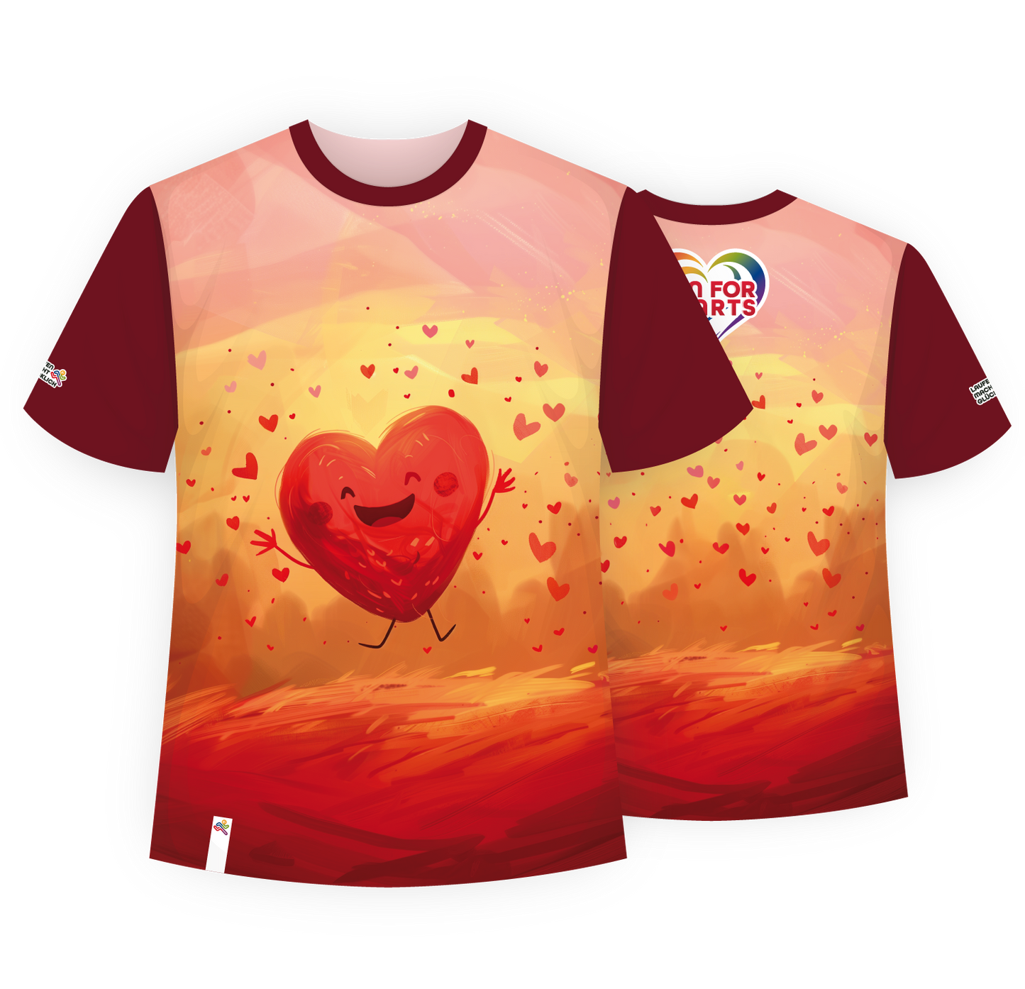 Kids-Shirt "Run For Hearts" (2024)