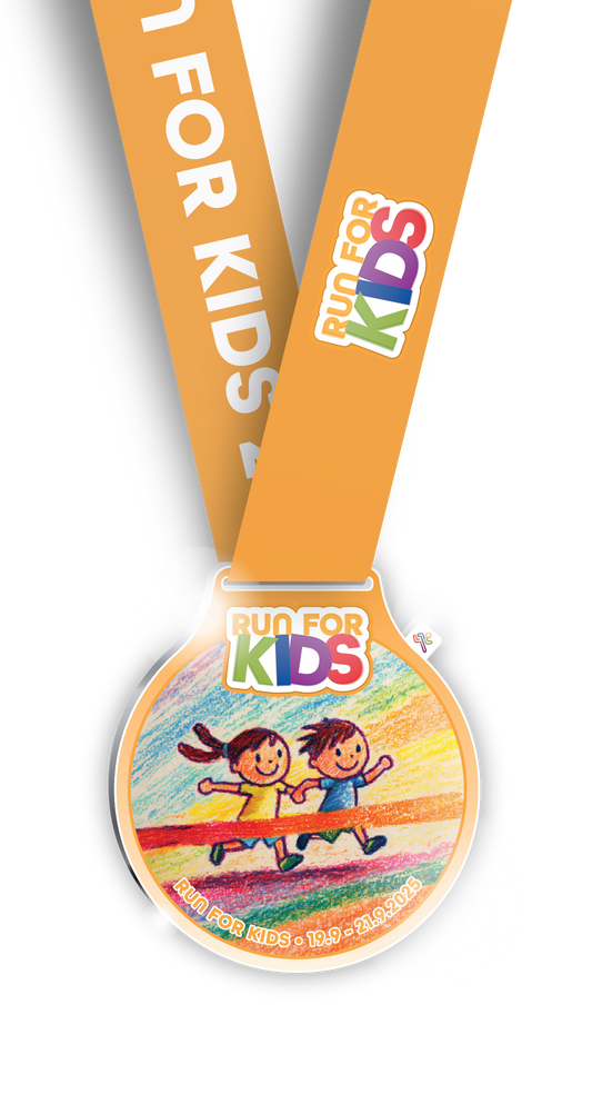 Medaille "Run For Kids" (2025)