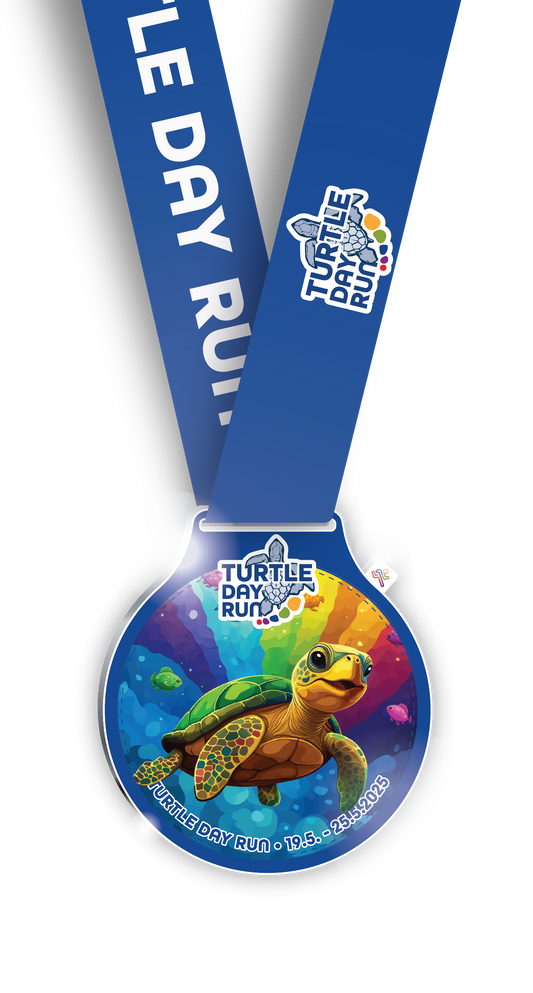 Medaille "Turtle Day Run" (2025)